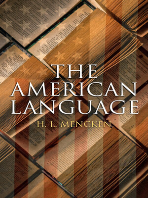 cover image of The American Language